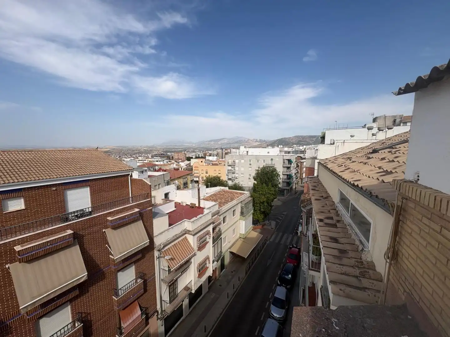 Vista exterior de Ático en venta en Jaén
