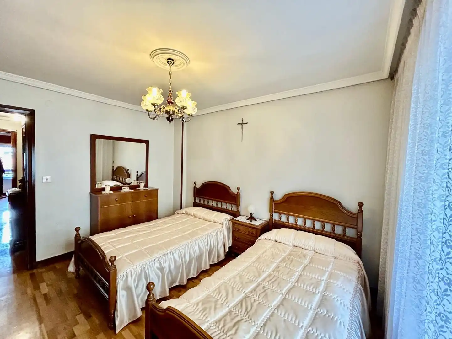 Bedroom of Flat for sale in La Bañeza   with Heating and Terrace