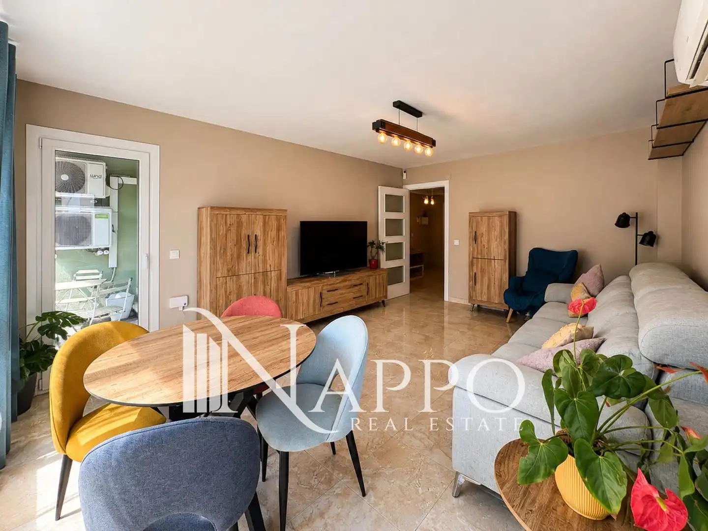 Sala de estar de Piso en venta en  Palma de Mallorca con Aire acondicionado, Calefacción y Terraza