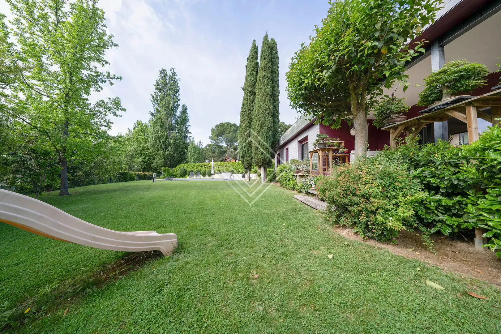 Jardí de Casa o xalet en venda en Fuente del Fresno amb Aire condicionat, Calefacció i Jardí privat