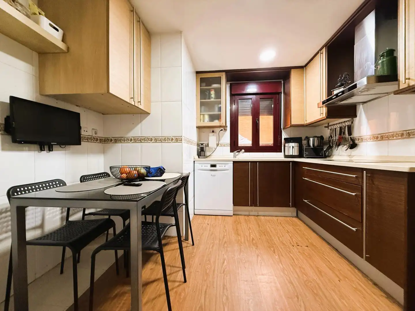 Küche von Wohnung zum Verkauf in Arganda del Rey mit Klimaanlage, Heizung und Parkett