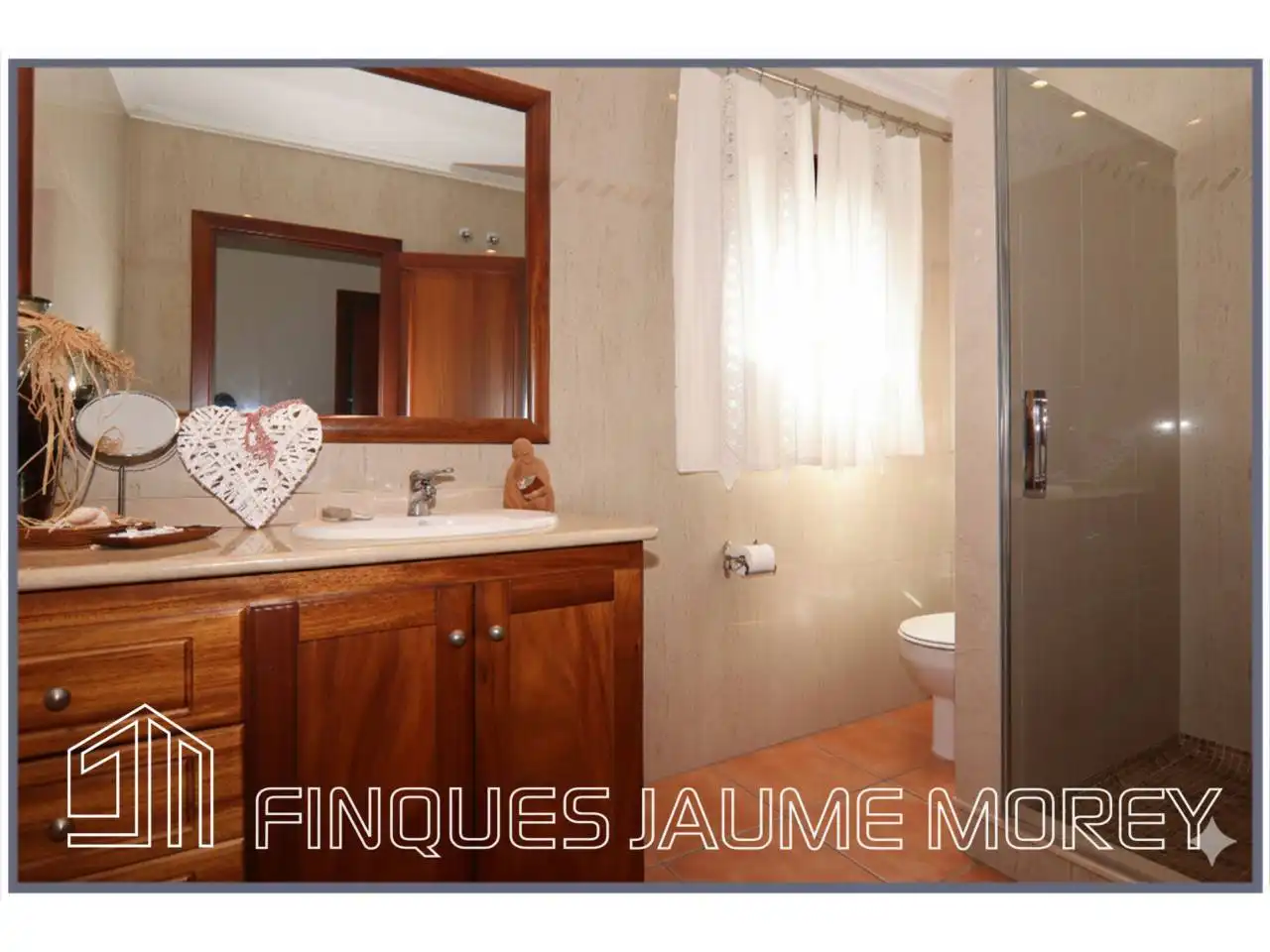 Bathroom of Country homes for sale in Inca  with Air Conditioner, Heating and Private garden