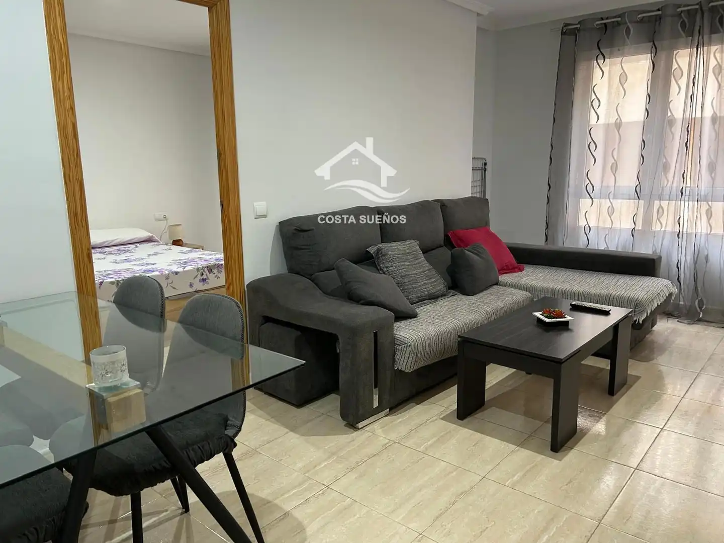 Sala d'estar de Pis en venda en Sant Joan d'Alacant amb Terrassa i Moblat
