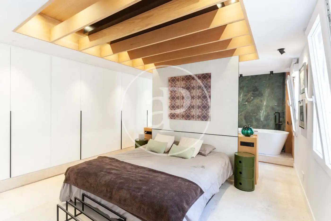 Bedroom of Flat for sale in Madrid  with Air Conditioner, Heating and Terrace