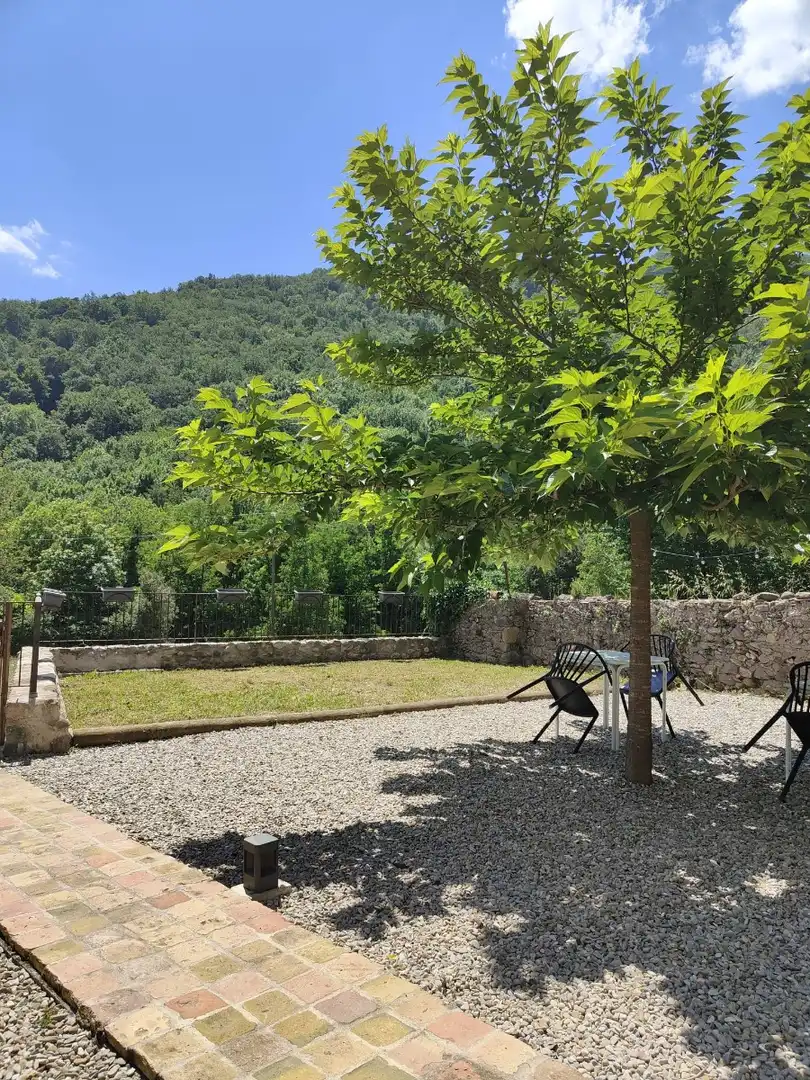 Jardín de Casa o chalet en venta en Olot con Aire acondicionado, Calefacción y Amueblado