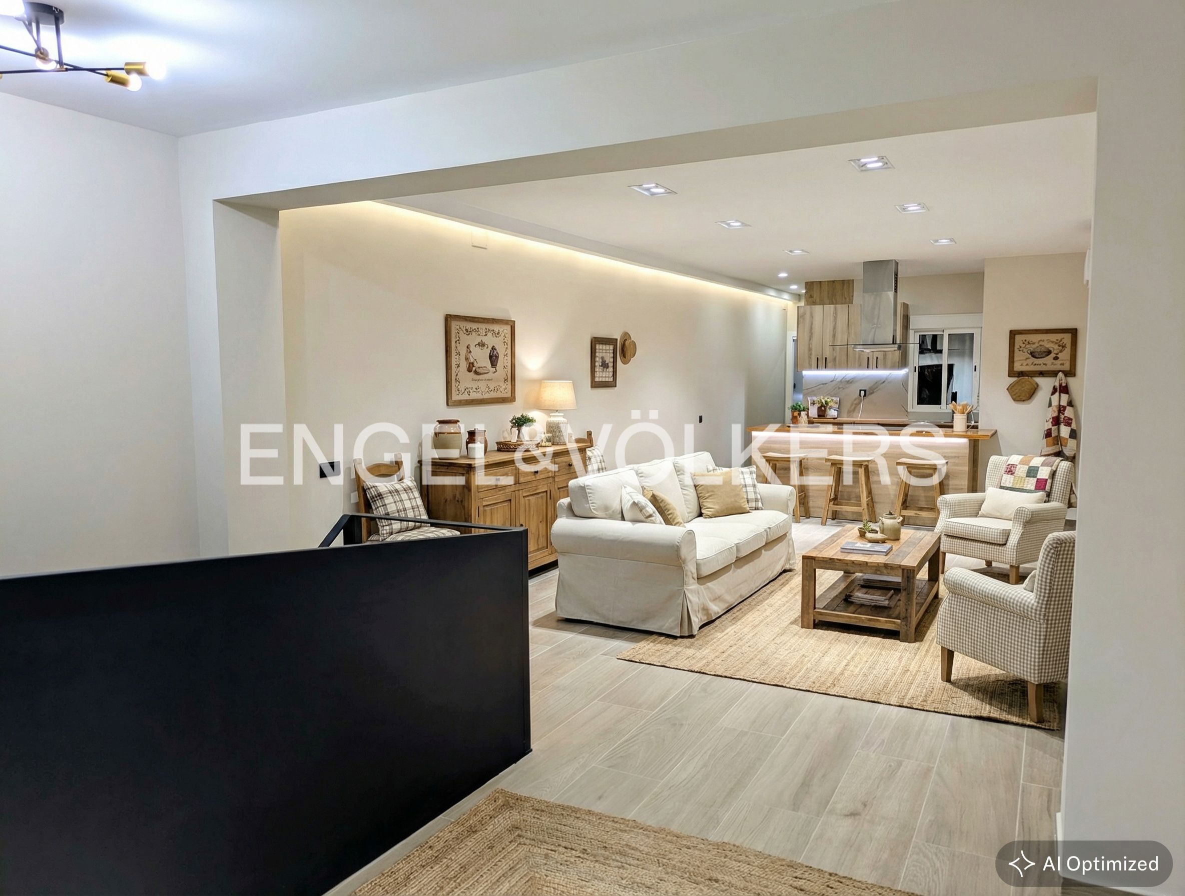Living room of Flat for sale in  Barcelona Capital  with Air Conditioner and Heating