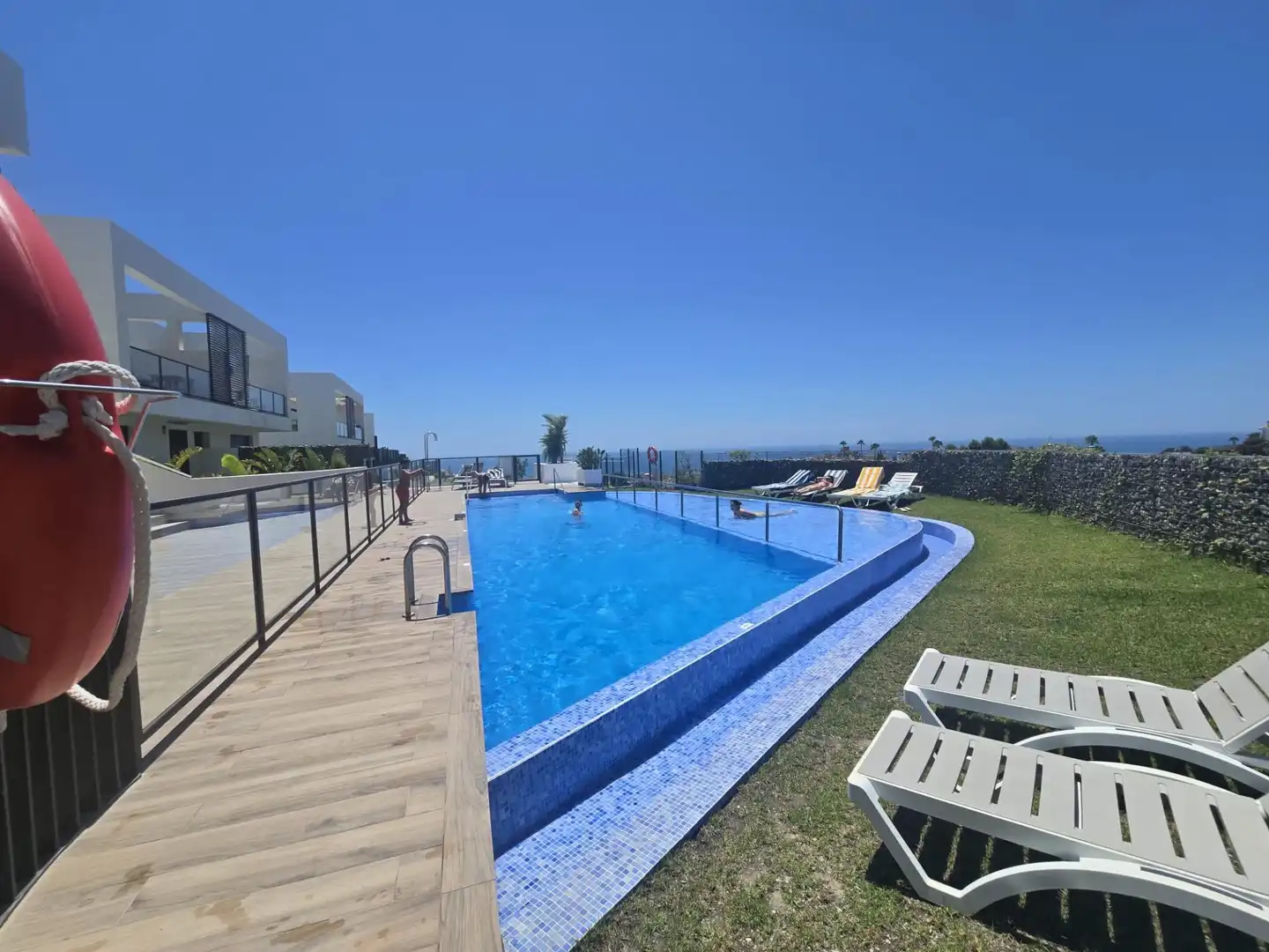 Piscina de Casa o xalet en venda en Mijas amb Aire condicionat, Terrassa i Piscina comunitària