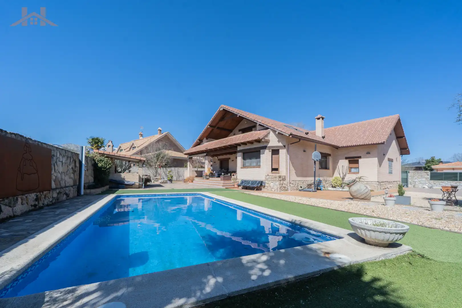 Piscina de Casa o xalet en venda en Soto del Real amb Calefacció, Jardí privat i Traster
