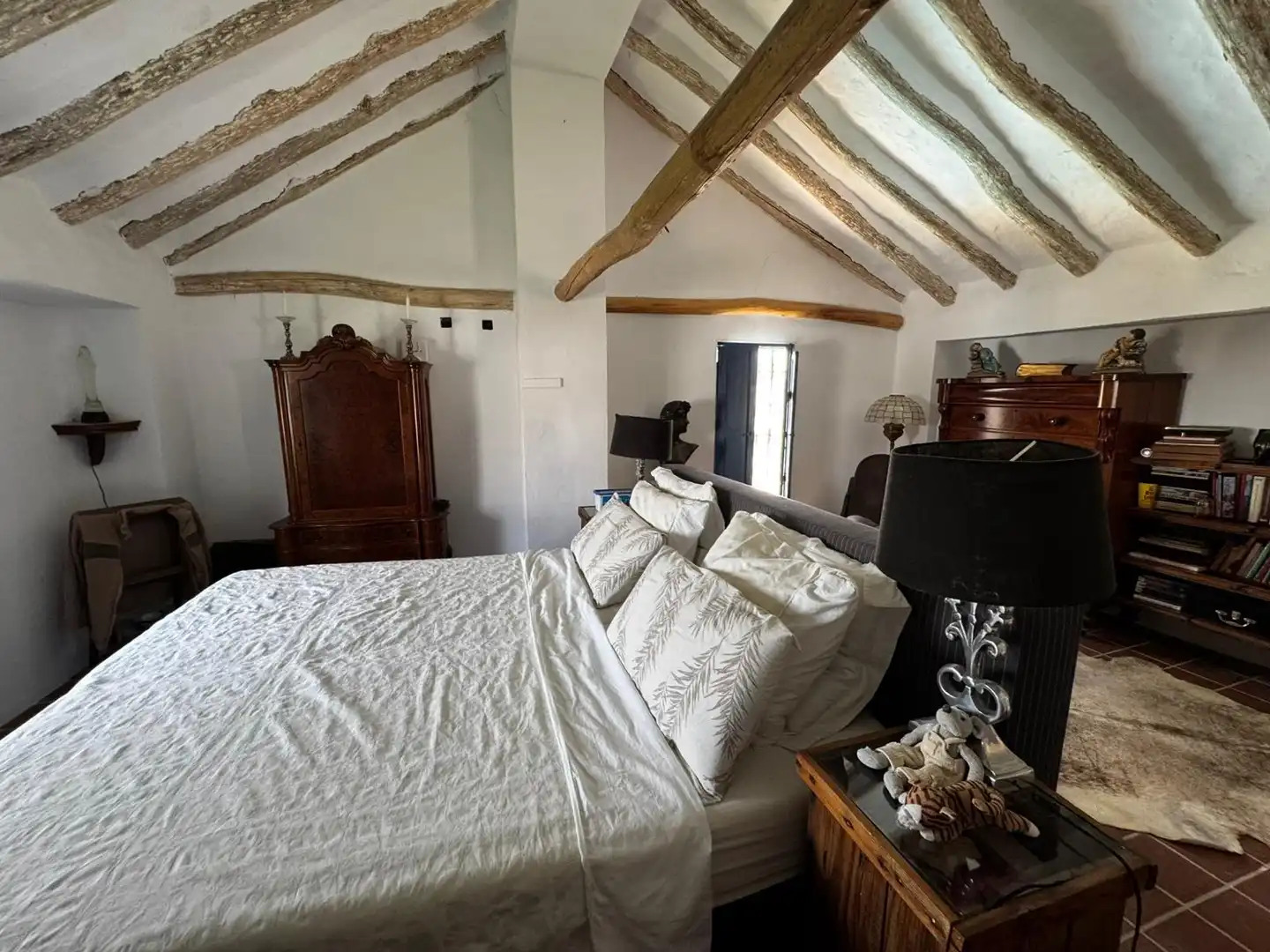 Bedroom of Houses for sale in Fuente-Tójar  with Air Conditioner, Heating and Private garden