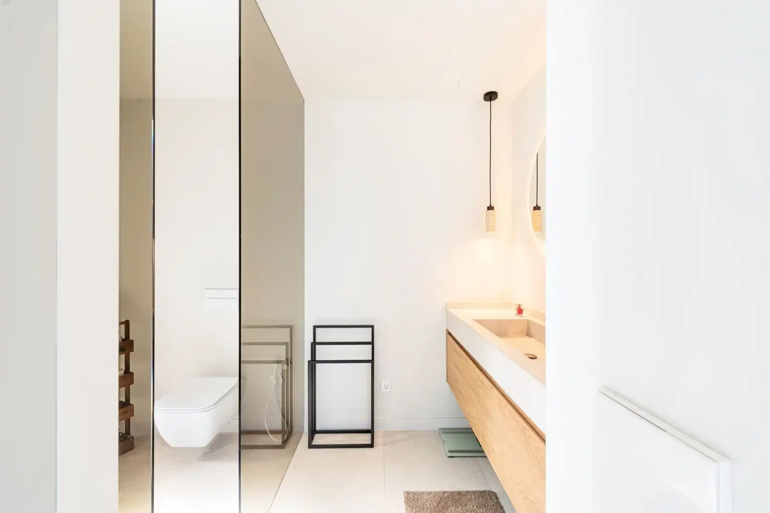 Baño de Piso de alquiler en Pollença con Aire acondicionado, Calefacción y Terraza