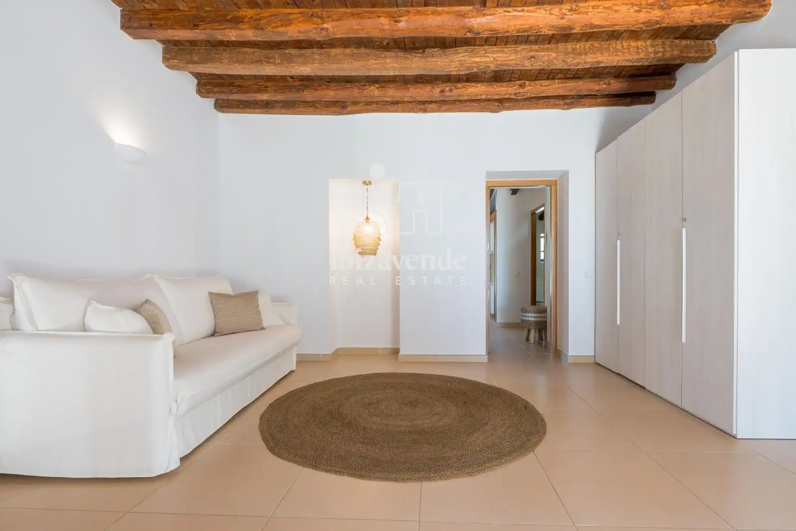 Sala de estar de Casa o chalet de alquiler en Santa Eulària des Riu con Aire acondicionado, Calefacción y Terraza