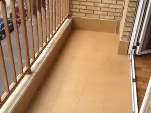 Terraza de Piso de alquiler en Ciudad Real con Terraza y Amueblado