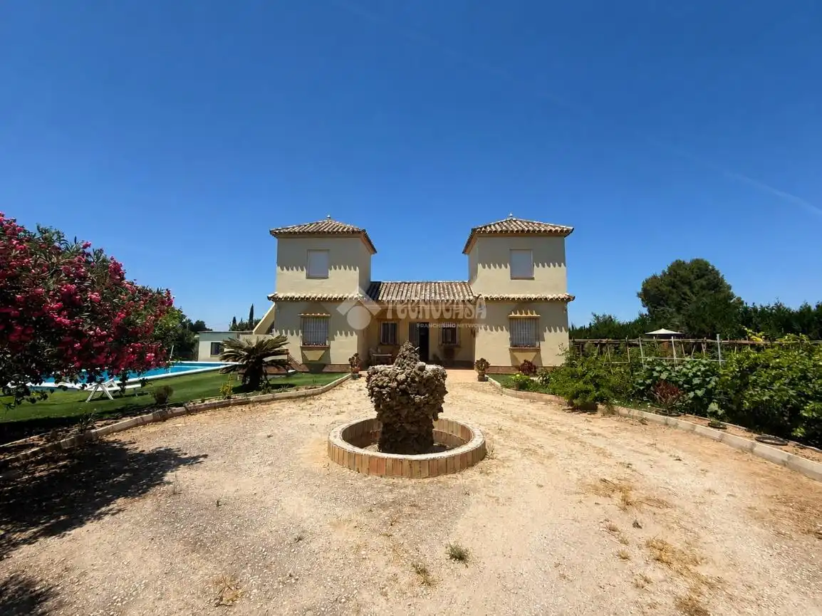 Garten von Country house zum Verkauf in Arahal mit Klimaanlage, Heizung und Balkon