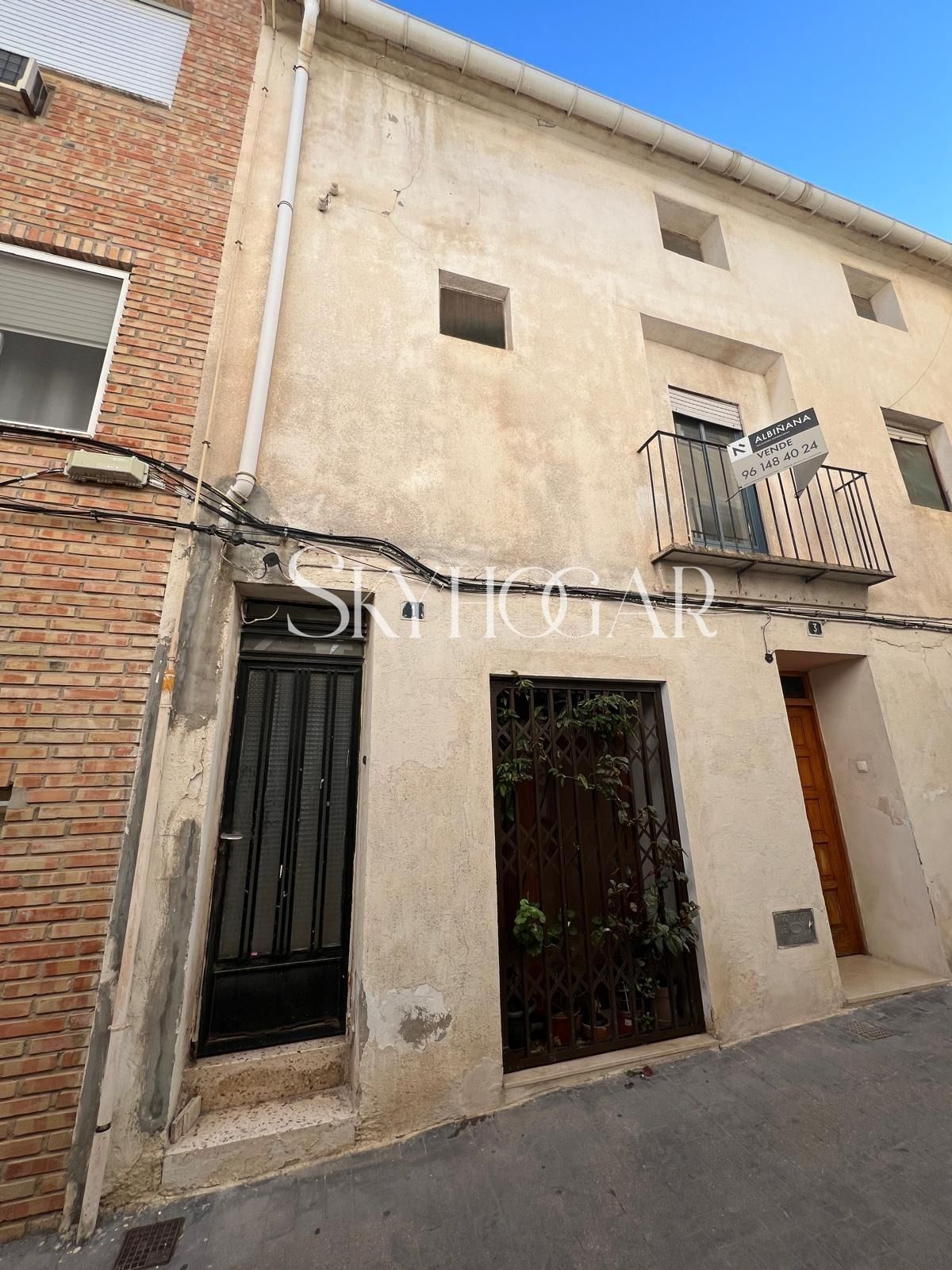 Vista exterior de Casa adosada en venta en Agullent