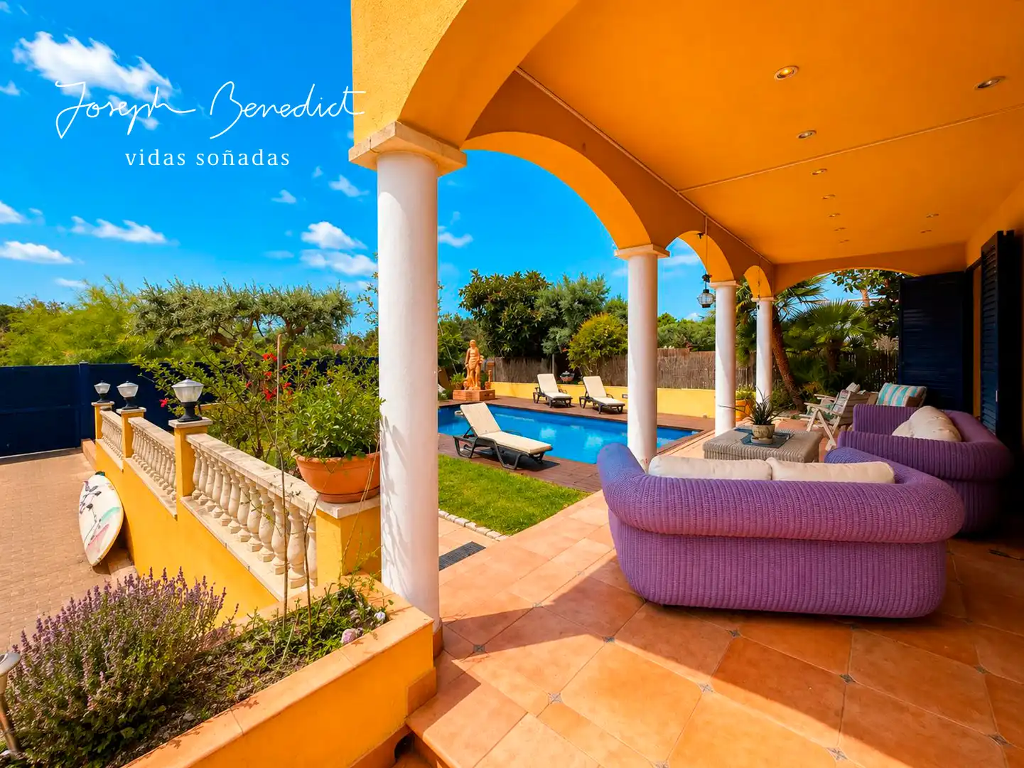 Terrassa de Casa o xalet en venda en Calafell amb Aire condicionat, Calefacció i Jardí privat