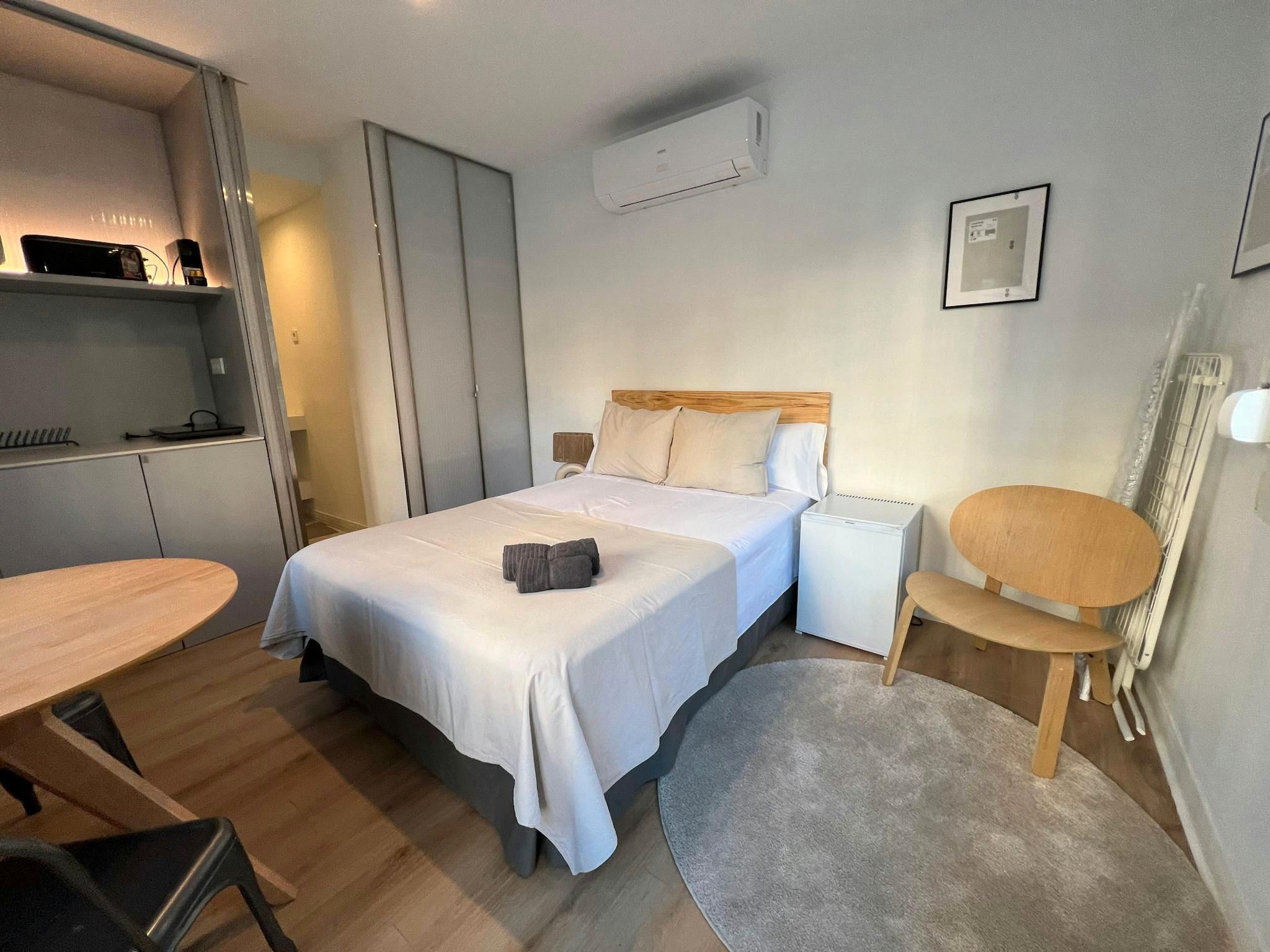 Bedroom of House or chalet to rent in  Madrid Capital  with Air Conditioner, Heating and Private garden