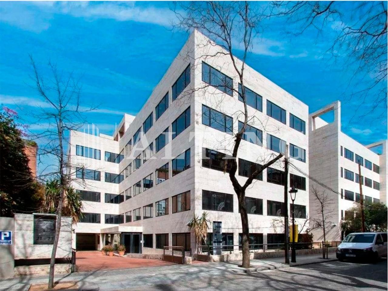 Vista exterior de Oficina de lloguer en  Barcelona Capital amb Aire condicionat, Calefacció i Terrassa