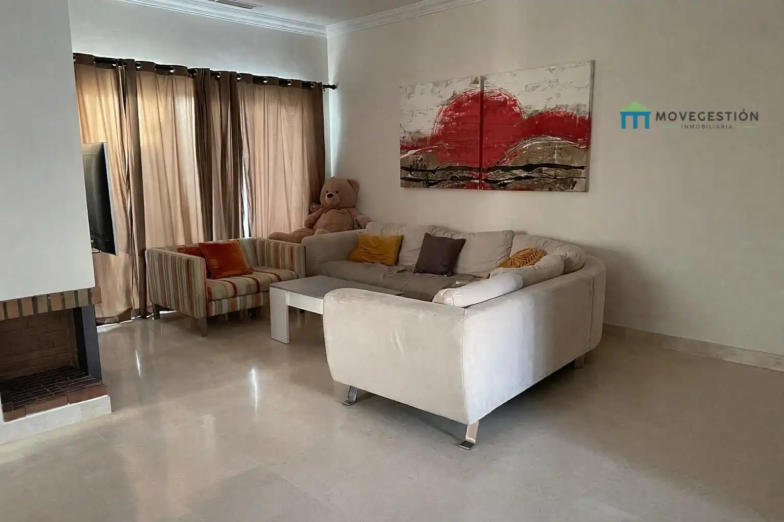 Sala de estar de Casa adosada en venta en Arcos de la Frontera con Terraza