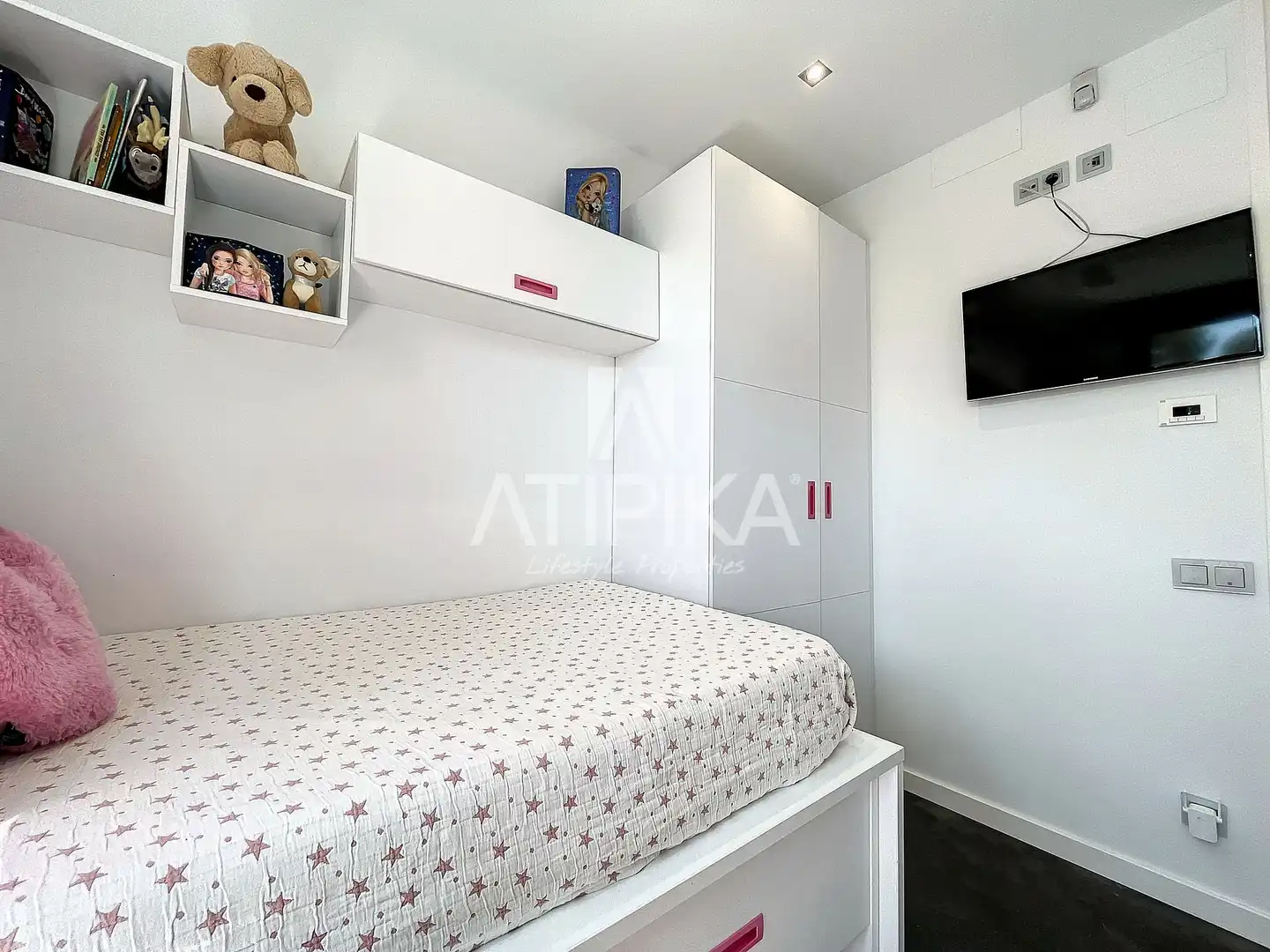 Bedroom of Houses for rent in Castelldefels  with Heating, Terrace and Swimming Pool