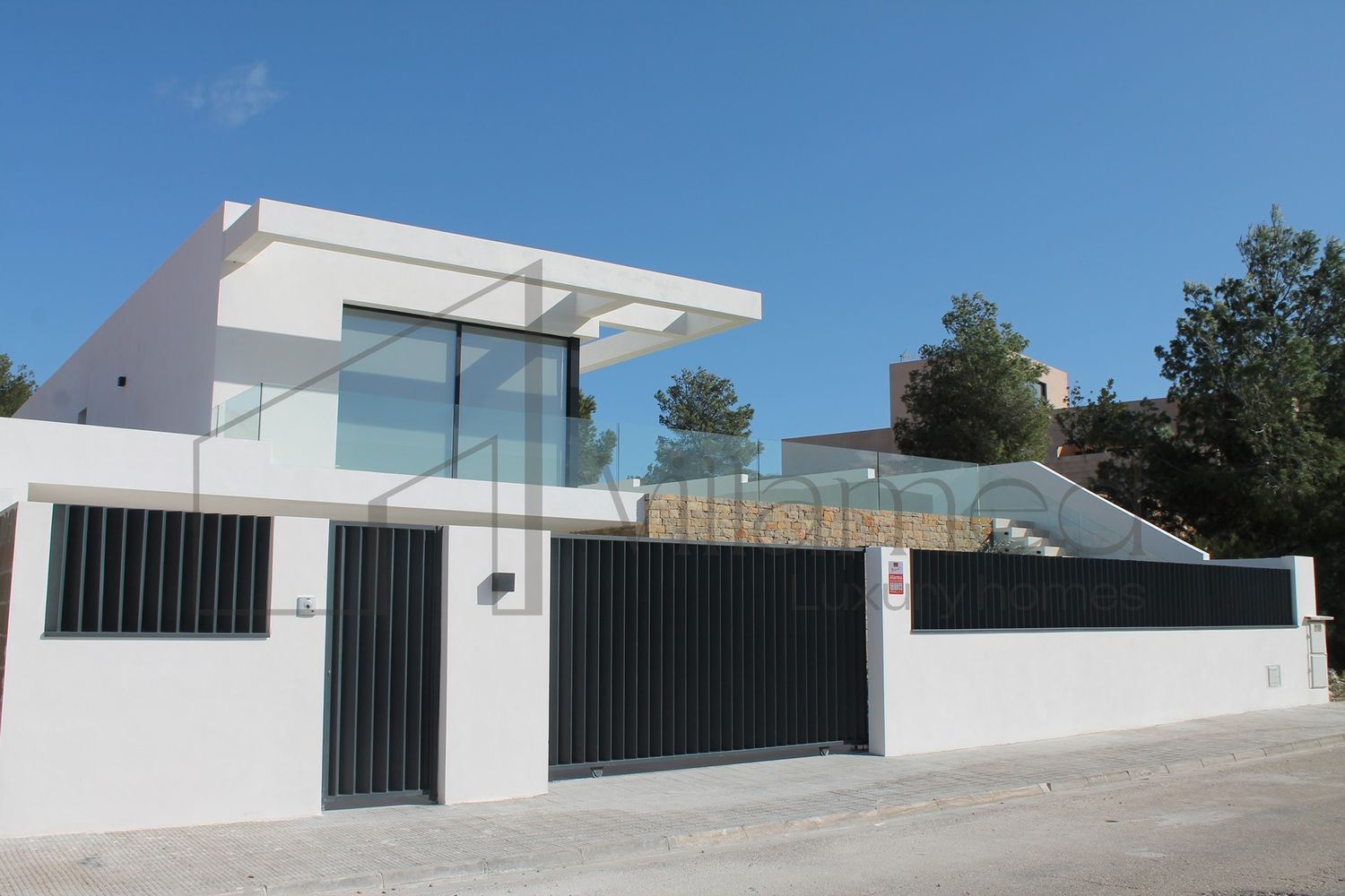 Exterior view of House or chalet for rent in Riba-roja de Túria  with Air Conditioner, Private garden and Terrace