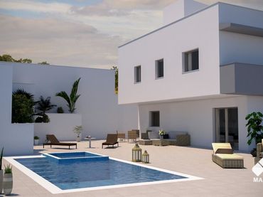 Casa amb piscina en venda a Santangelo