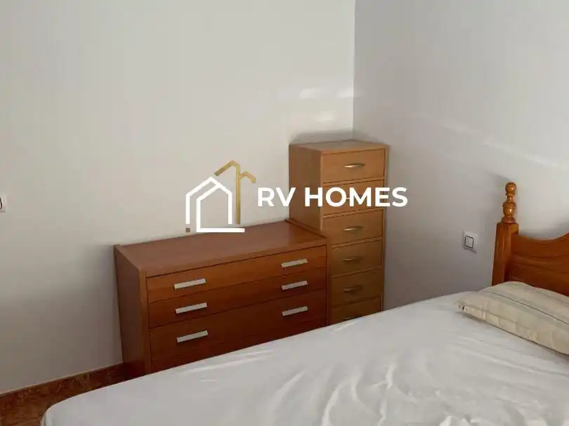 Bedroom of Flat for rent in Cáceres  with Air Conditioner, Heating and Furnished