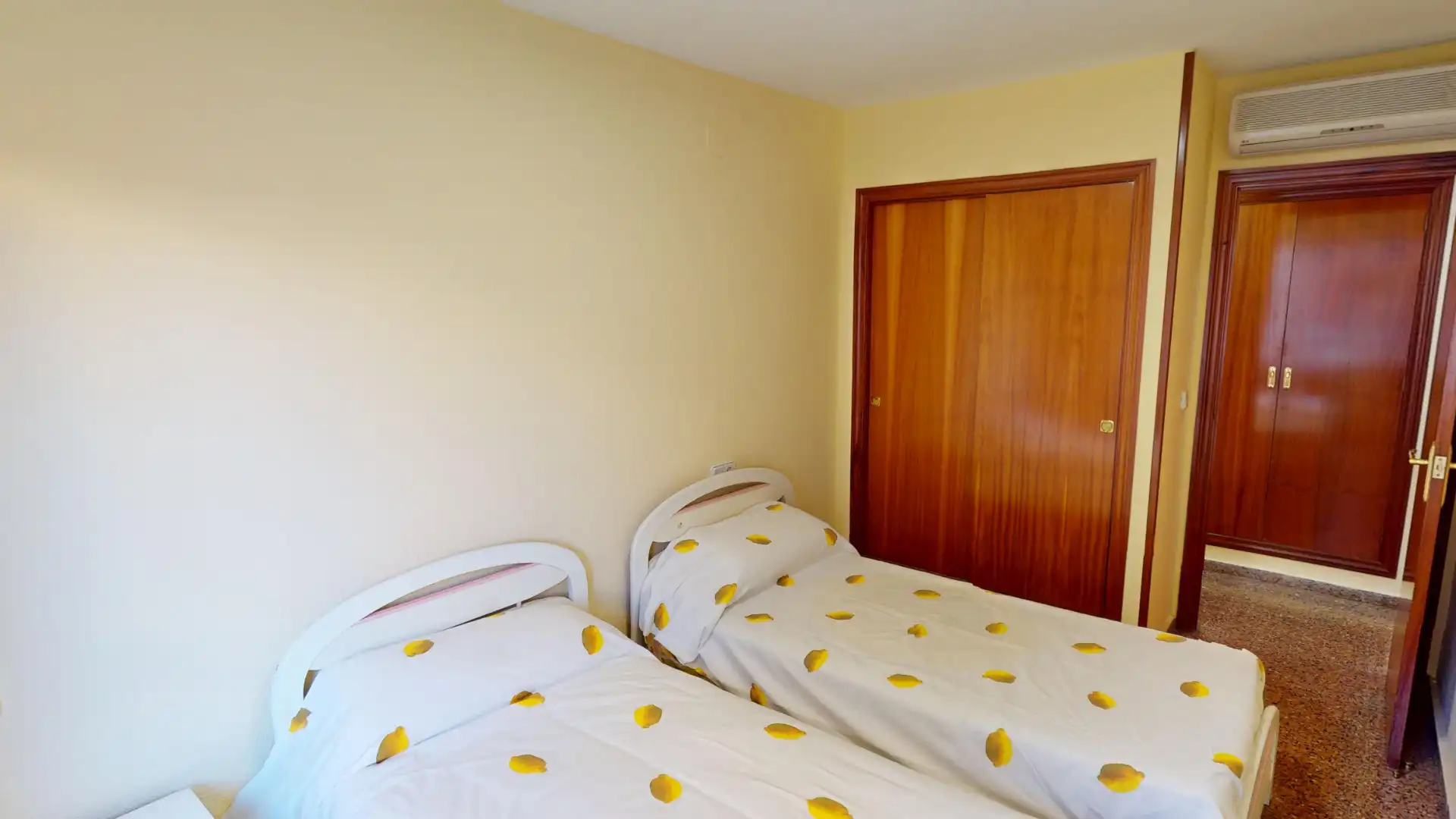 Schlafzimmer von Wohnung zum Verkauf in Alicante / Alacant mit Klimaanlage und Balkon
