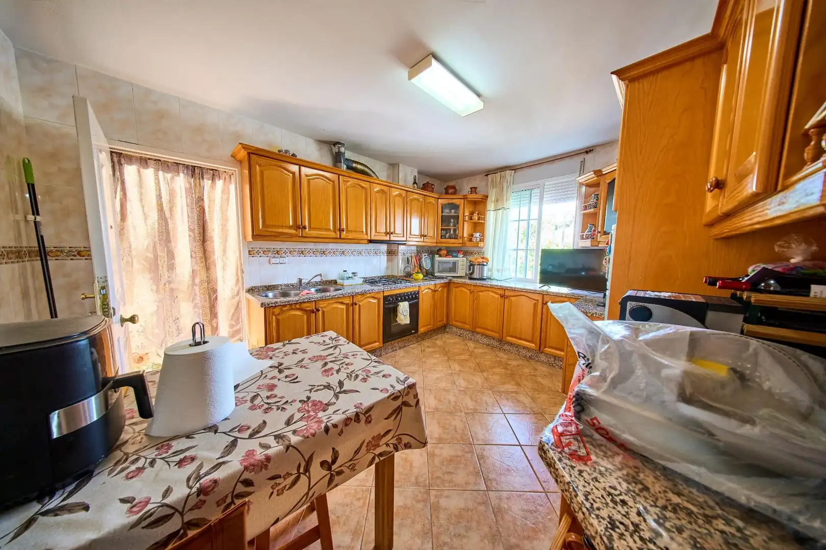 Cocina de Casa o chalet en venta en Nívar con Calefacción, Jardín privado y Trastero