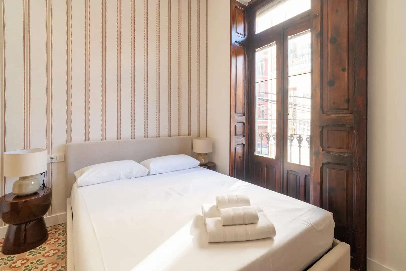 Bedroom of Flat for rent in Poblats Marítims