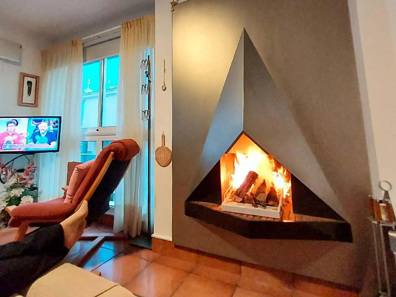 Sala d'estar de Dúplex en venda en Alcanar amb Aire condicionat, Terrassa i Moblat