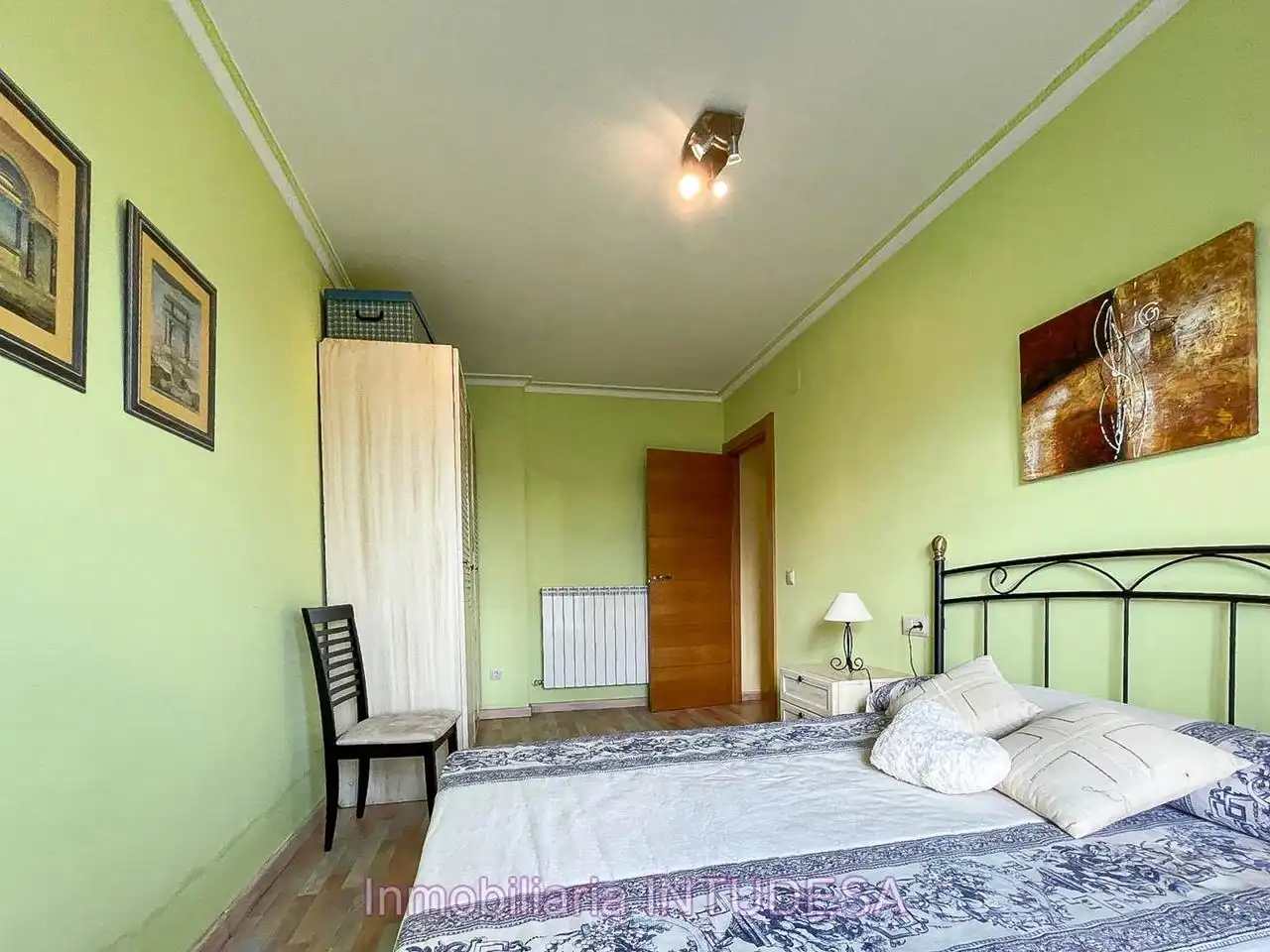 Bedroom of Houses for sale in Fustiñana  with Heating, Private garden and Terrace