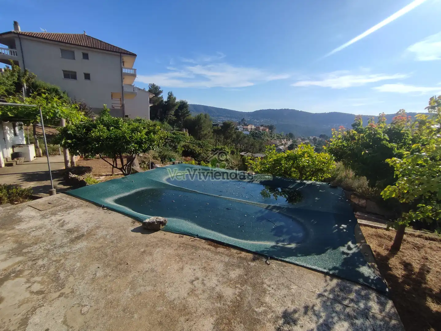 Piscina de Casa o chalet en venta en Vallirana con Aire acondicionado, Calefacción y Jardín privado