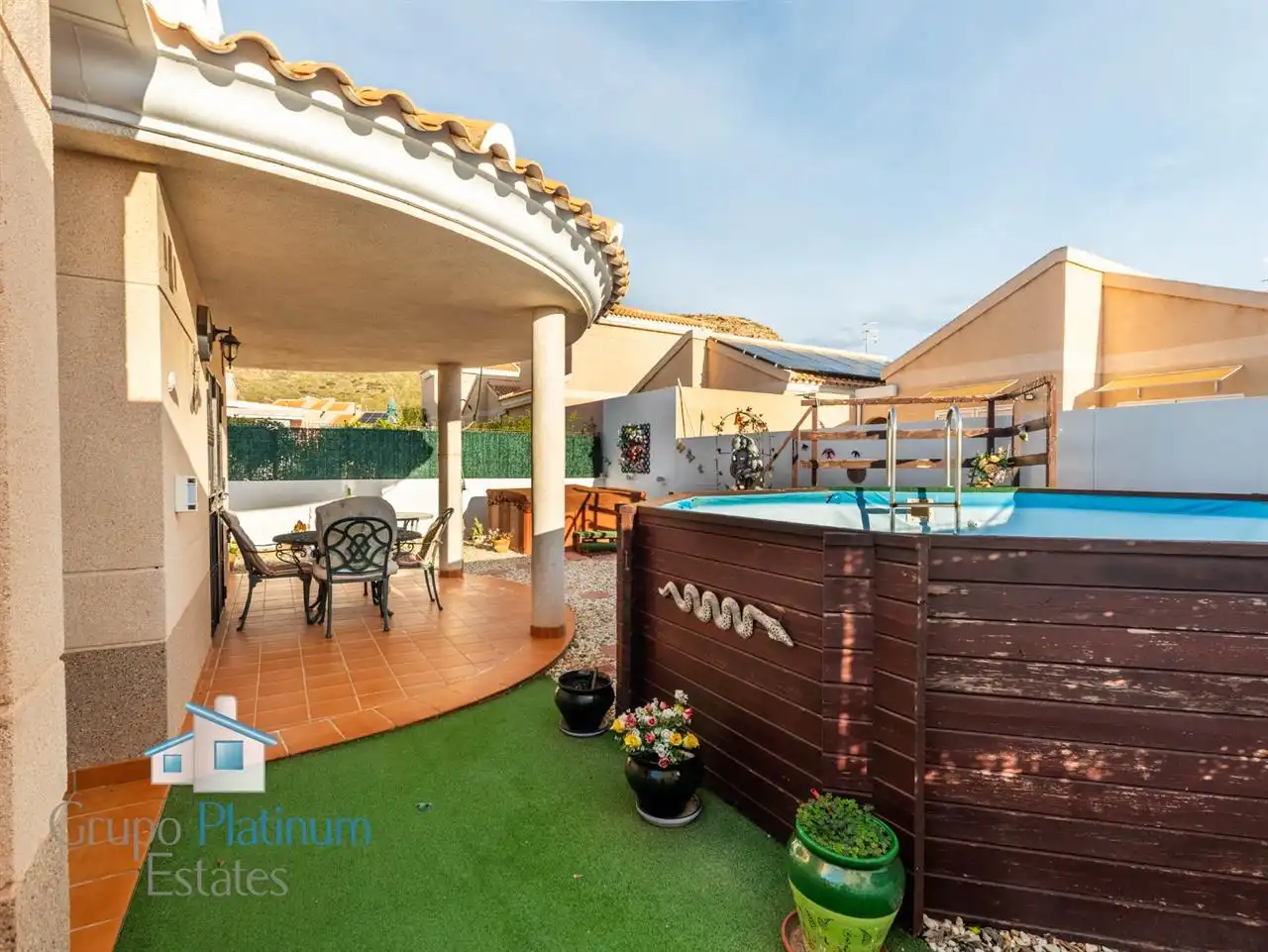 Detached house with pool for sale in San Juan de los Terreros, imagen 18