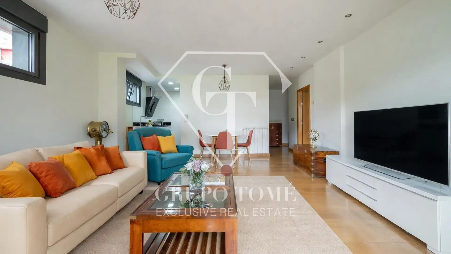 Living room of Flat for sale in Astigarraga  with Heating, Parquet flooring and Terrace