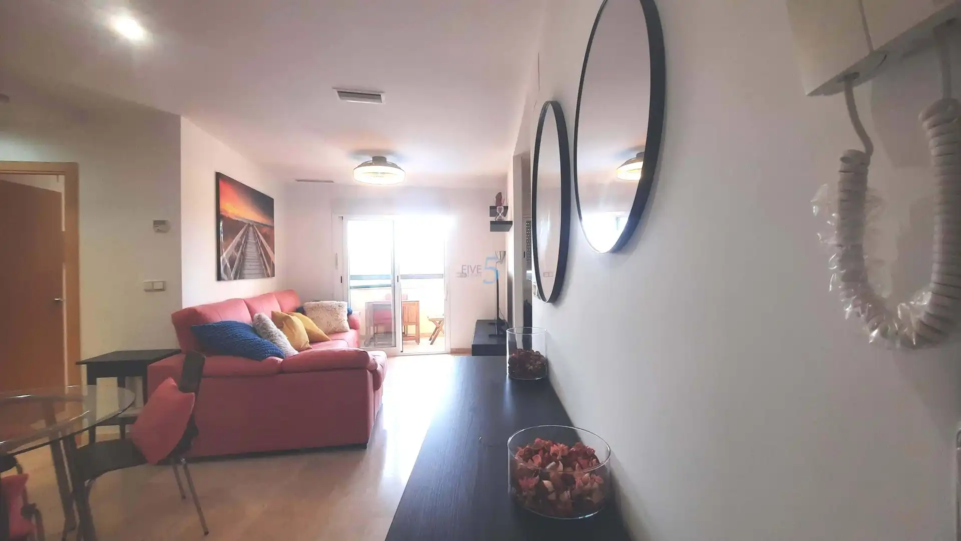 Living room of Flat for sale in Murcia  with Air Conditioner, Heating and Terrace