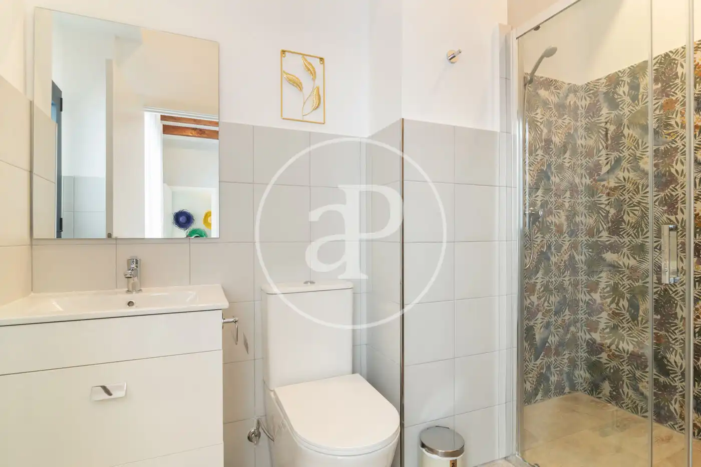 Badezimmer von Wohnung zum Verkauf in Valencia mit Klimaanlage, Heizung und Terrasse