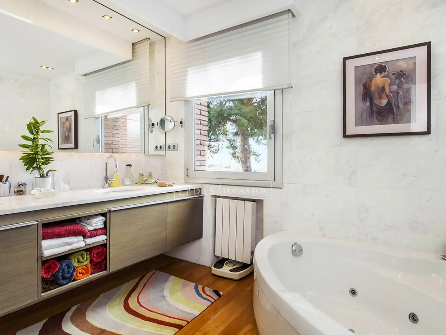 Baño de Casa o chalet de alquiler en Barcelona con Aire acondicionado, Calefacción y Jardín privado