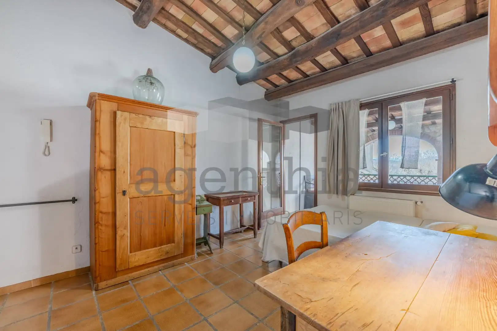 Comedor de Finca rústica en venta en Vilablareix con Calefacción, Trastero y Balcón