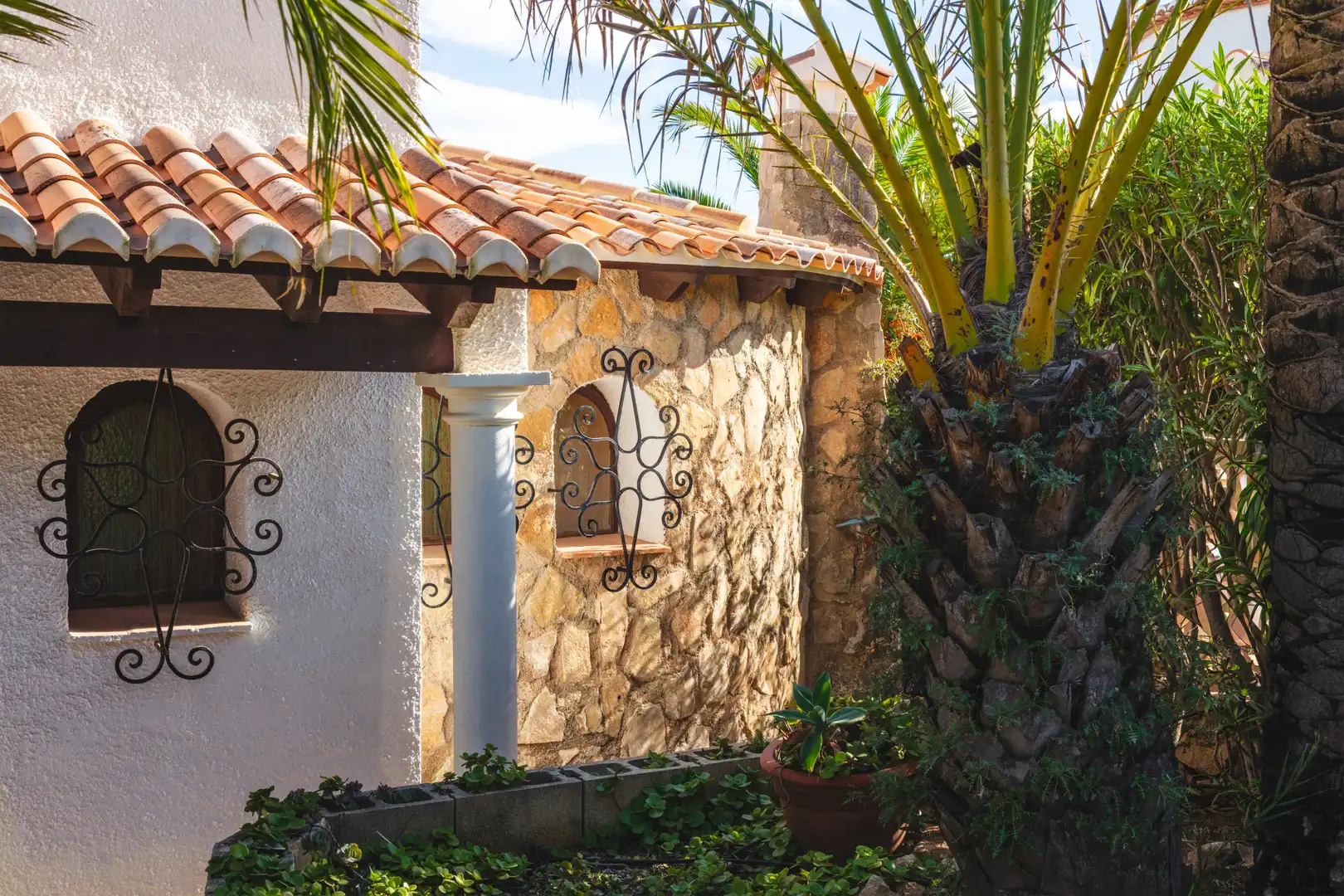 Vista exterior de Casa o xalet en venda en Jávea / Xàbia amb Aire condicionat, Jardí privat i Terrassa