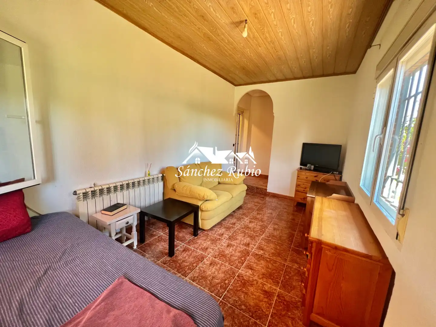 Living room of Houses for sale in Galapagar  with Heating, Private garden and Parquet flooring