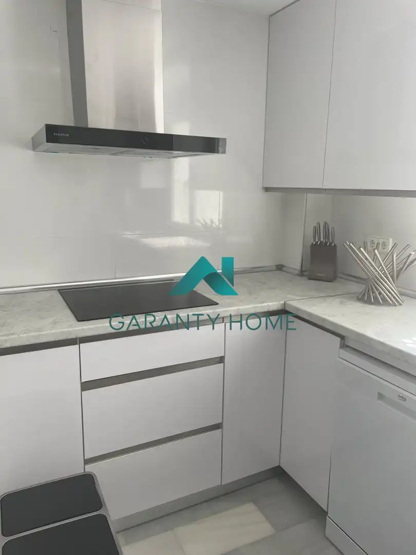 Kitchen of Flat for rent in Estepona  with Private garden, Terrace and Community pool
