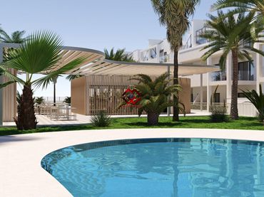 Àtic amb piscina en venda a San Cayetano