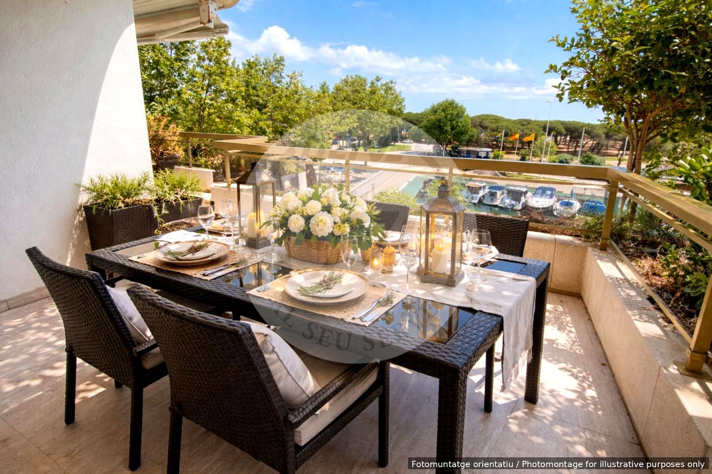 Terrace of Apartment for sale in Castell d'Aro, Platja d'Aro i s'Agaró  with Air Conditioner, Terrace and Furnished