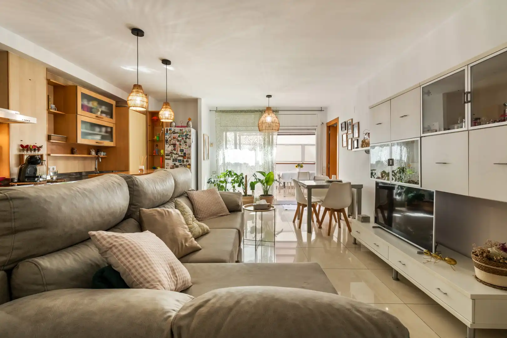 Sala de estar de Piso en venta en Rubí con Calefacción, Terraza y Trastero