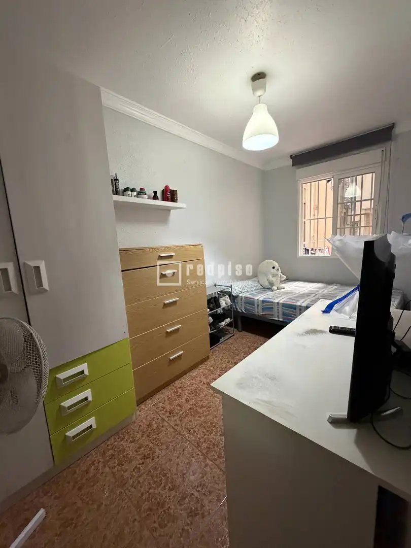 Bedroom of Flat for sale in Málaga