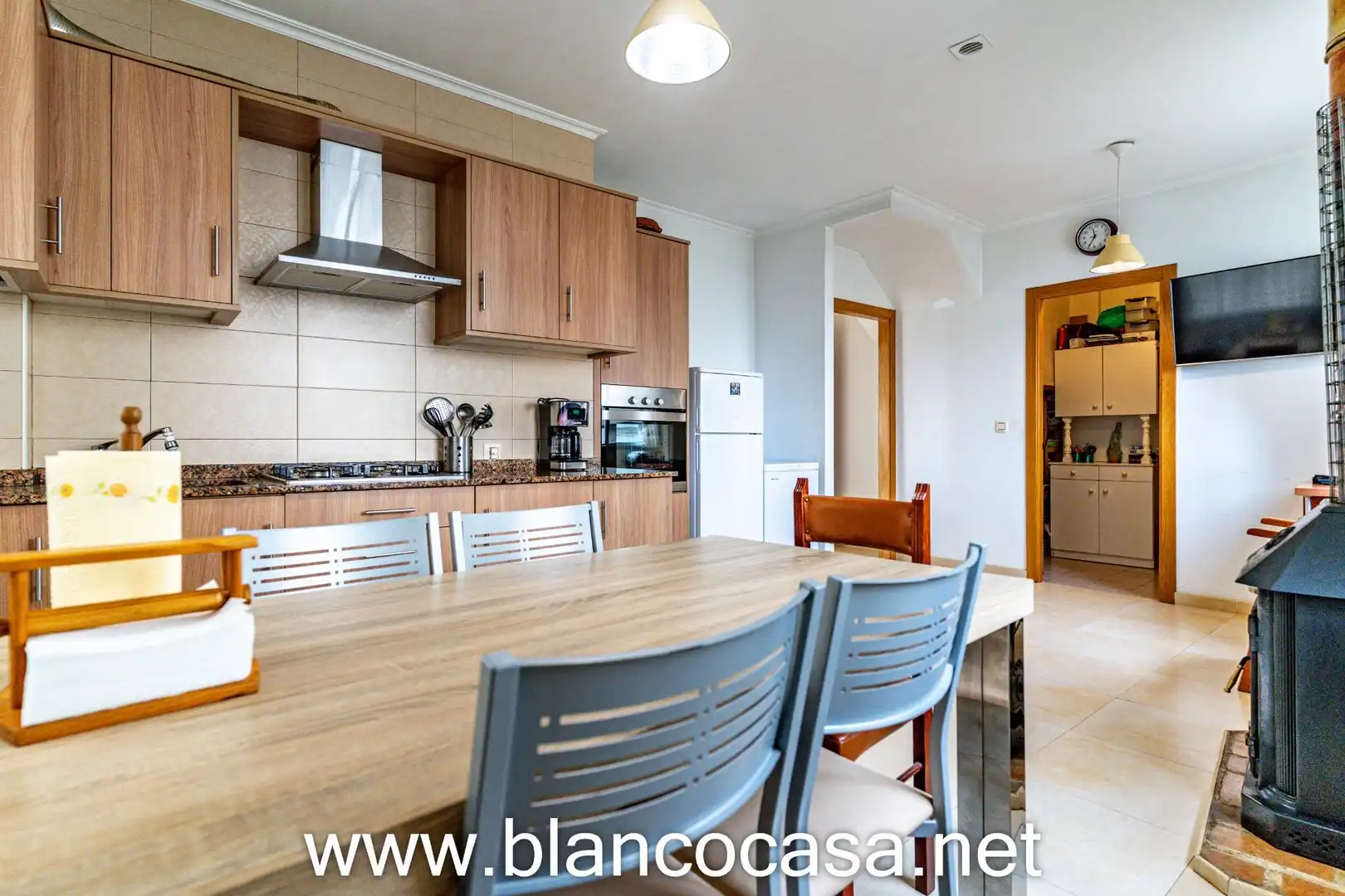 Cocina de Casa o chalet en venta en Malpica de Bergantiños con Calefacción, Trastero y Amueblado