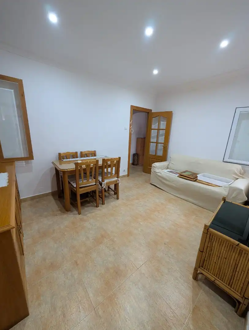 Sala d'estar de Pis de lloguer en Santander amb Calefacció, Moblat i Forn