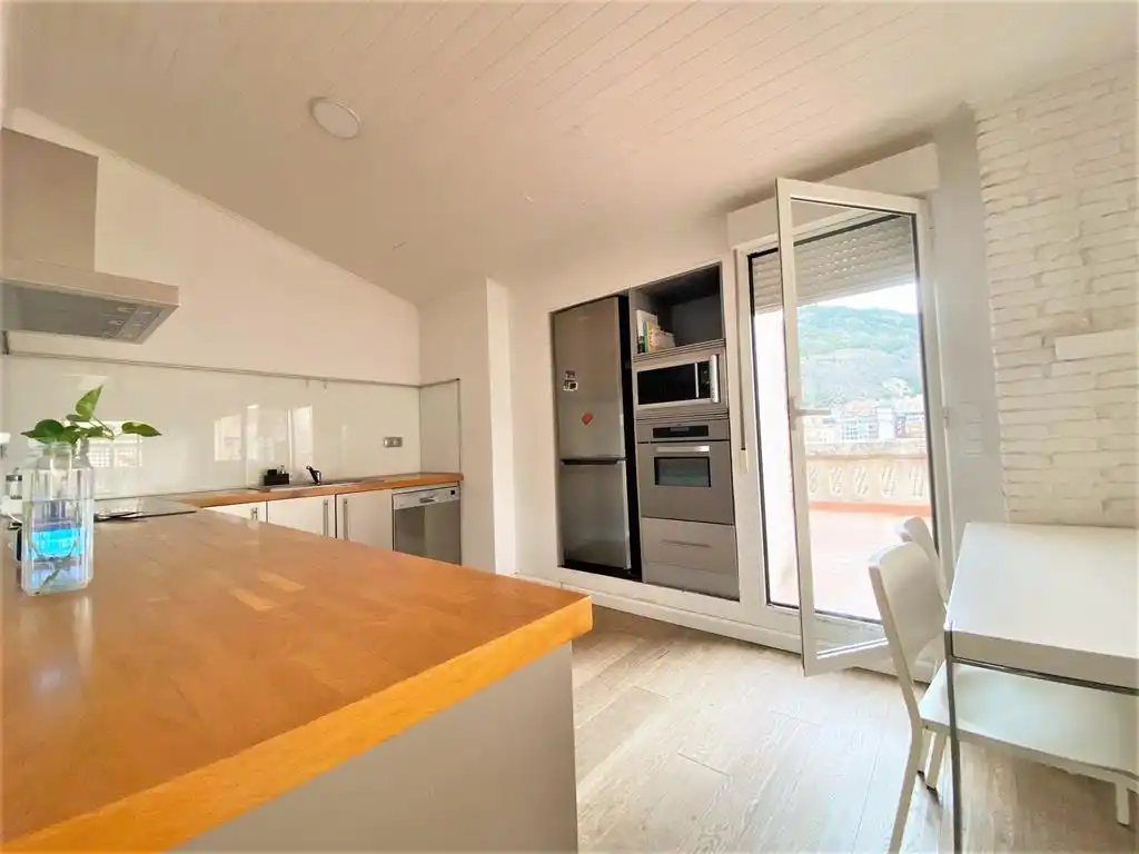 Cocina de Ático en venta en Alcoy / Alcoi con Aire acondicionado, Calefacción y Terraza