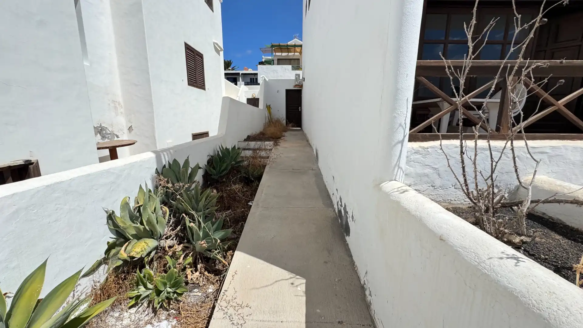 Vista exterior de Casa adosada en venta en Tías con Jardín privado, Terraza y Balcón
