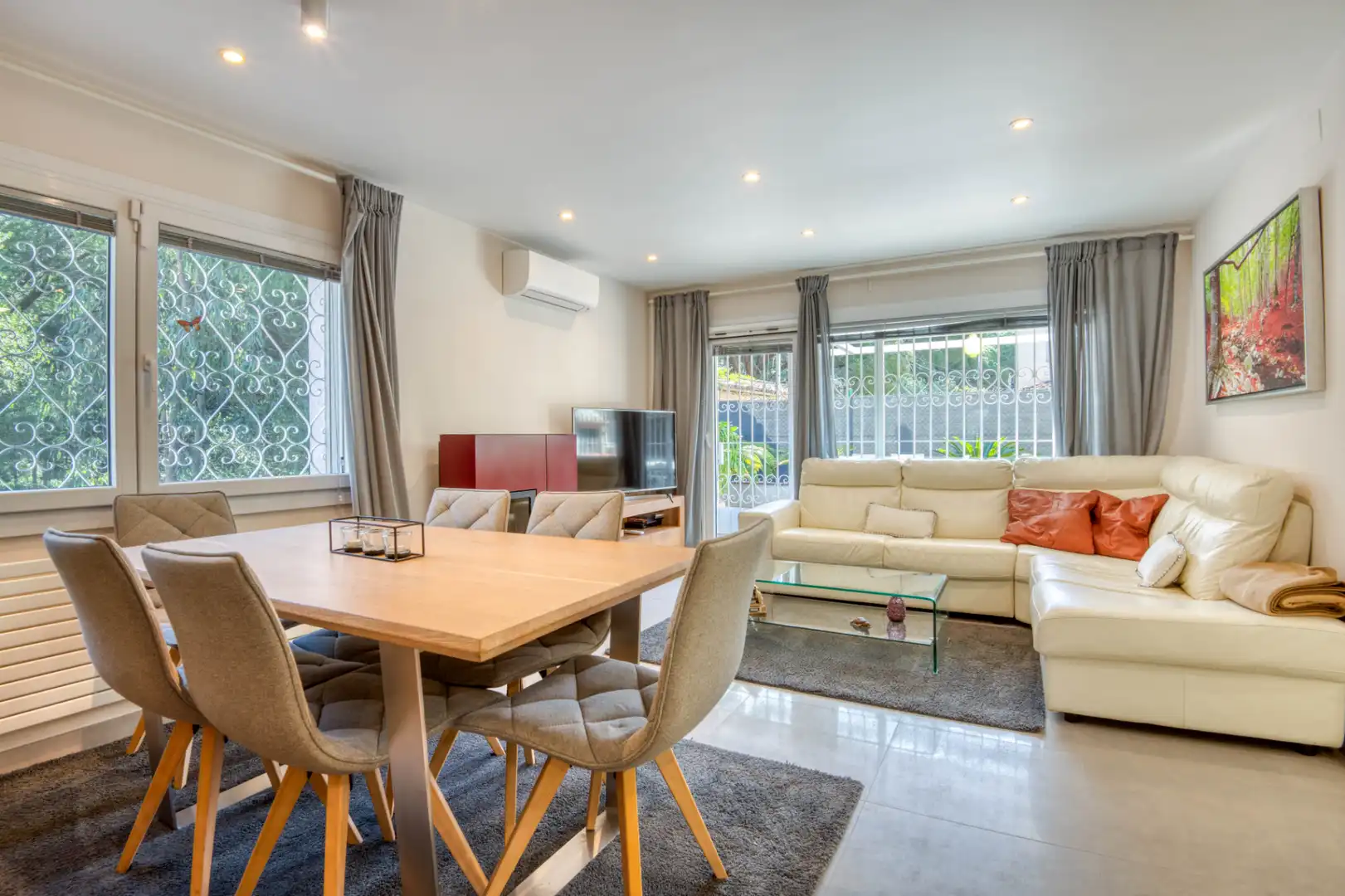 Living room of Detached homes for sale in Palamós  with Terrace and Furnished